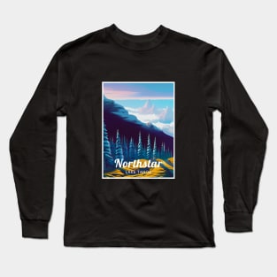 Northstar Lake Tahoe California United States ski Long Sleeve T-Shirt